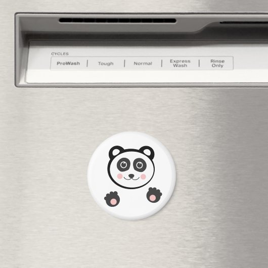 Kawaii Panda Magnet (In Situ (Geschirrspüler))