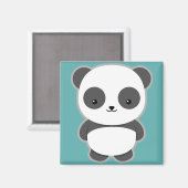 Kawaii Panda Magnet (Vorderseite/Rückseite)
