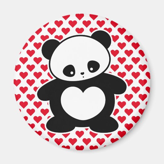 Kawaii Panda Magnet (Vorne)