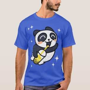 Kawaii Panda mit Boba Bubble Tee Premium