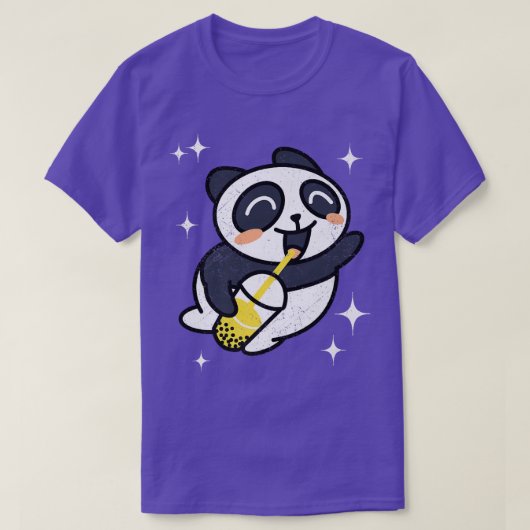 Kawaii Panda mit Boba Bubble Tee Premium (Design vorne)