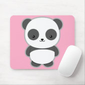 Kawaii Panda Mousepad (Mit Mouse)