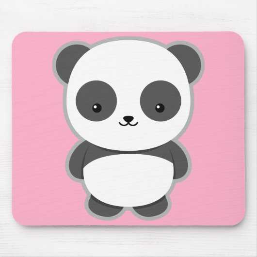 Kawaii Panda Mousepad (Vorne)