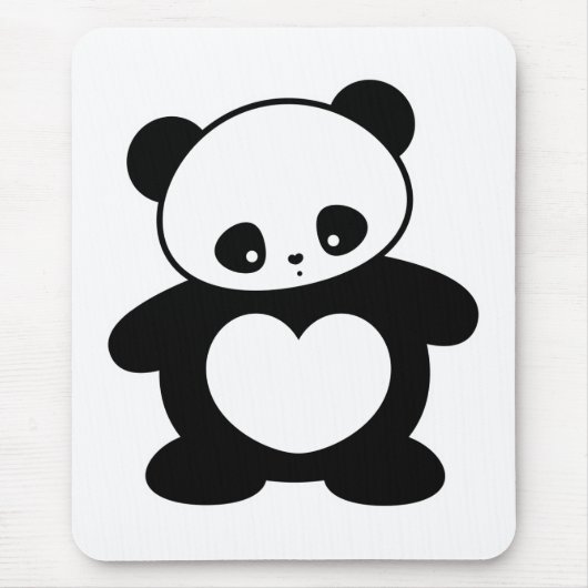 Kawaii Panda Mousepad (Vorne)