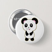 Kawaii Panda niedlich Button (Vorne & Hinten)