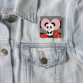 Kawaii Panda niedlich Button (Beispiel)