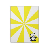 Kawaii Panda Notizblock (Rotiert)