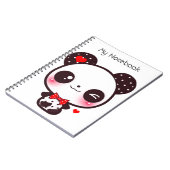 Kawaii Panda Notizblock (Linke Seite)