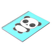 Kawaii-Panda Notizblock (Linke Seite)