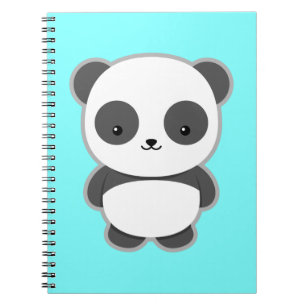 Kawaii-Panda Notizblock