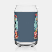 Kawaii Panda Pajama Party Cosy Sleepover Ästhetik Dosenglas (Links)