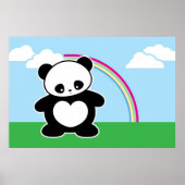 Kawaii Panda Poster (Vorne)
