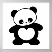 Kawaii Panda Poster (Vorne)