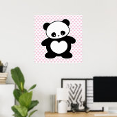 Kawaii Panda Poster (Heimbüro)