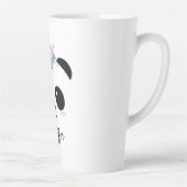 Kawaii Panda Queen personalisiert Milchtasse (Rechts)