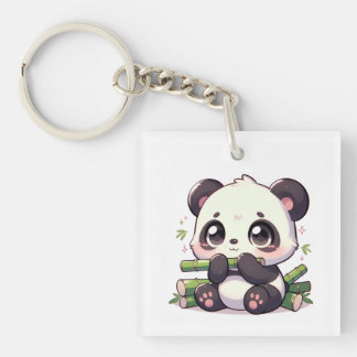 Kawaii-Panda-Schlüsselanhänger Schlüsselanhänger