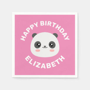 Kawaii Panda Serviette