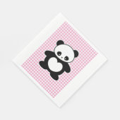 Kawaii Panda Serviette (Ecke)