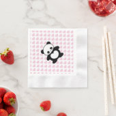 Kawaii Panda Serviette (Beispiel)
