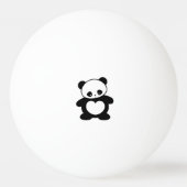 Kawaii Panda Tischtennisball (Rückseite)