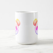 Kawaii Panda Zeichne farbenfroh Kaffeetasse (Mittel)