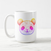 Kawaii Panda Zeichne farbenfroh Kaffeetasse (Links)