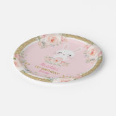 Kawaii Pappteller (Schrägansicht)