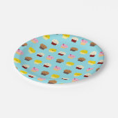 Kawaii Pappteller (Schrägansicht)