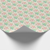 Kawaii Pastel Christmas  Geschenkpapier (Ecke)