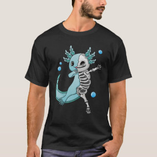Kawaii Pastel Goth Ästhetik Dabbing Axolotl Salam T-Shirt