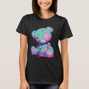 Kawaii Pastel Goth Creepy Niedlich Witchy Zombie B T-Shirt