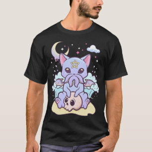 Kawaii Pastel Goth Niedlich Creepy Occult Cthulhu T-Shirt