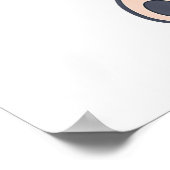 Kawaii Pastel Goth Niedliche Creepy Demon Cat and  Poster (Ecke)