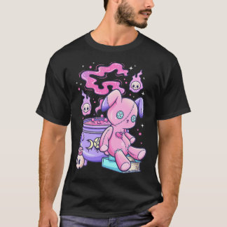 Kawaii Pastel-Goth süßes gruseliges Hexen-Bär-Shir T-Shirt
