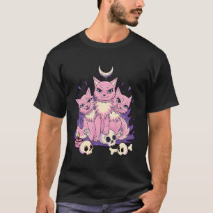 Kawaii Pastel hat Niedliche Creepy 3 gehackten Hun T-Shirt