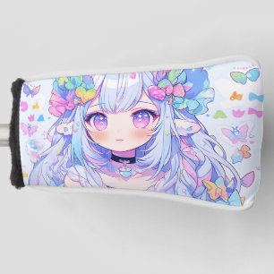 Kawaii Pastel Magical Girl Furry Anime Girl Golf Headcover