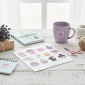 Kawaii Pastel Monster Squad Sticker Pack