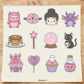 Kawaii Pastel Spuk Leckereien Sticker Pack