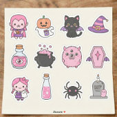 Kawaii Pastel Vampire & Friends Sticker Pack