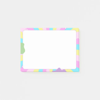 Kawaii Pastell Retro-Sonnenstrahl-Ästhetik  Post-it Klebezettel