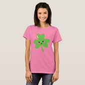 Kawaii-Patrick-Klee Kleeblatt T-Shirt (Vorne ganz)