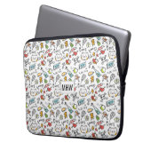 Kawaii Pattern individuelle Laptop-Ärmel Laptopschutzhülle (Vorderseite Links)