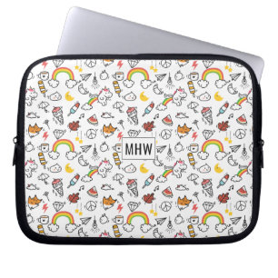 Kawaii Pattern individuelle Laptop-Ärmel Laptopschutzhülle