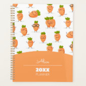 Kawaii pattern of fun carrots planer (Vorderseite)