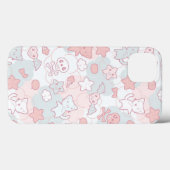 Kawaii Pattern With Doodle Case-Mate iPhone Hülle (Rückseite (Horizontal))