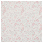 Kawaii Pattern With Doodle Stoff (Muster)