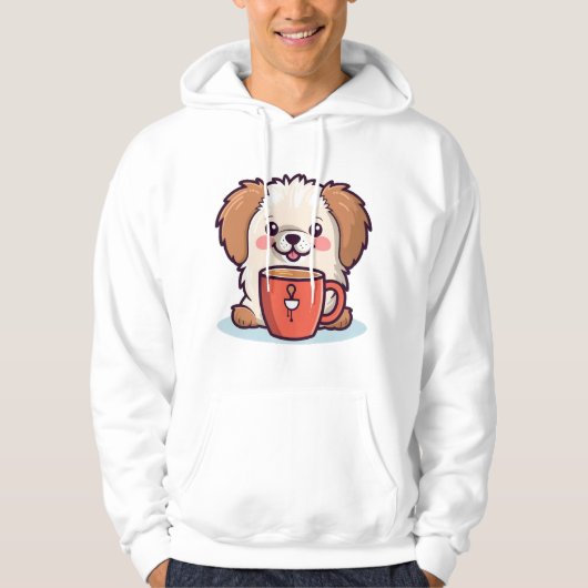 Kawaii Paws Café Hoodie (Vorderseite)