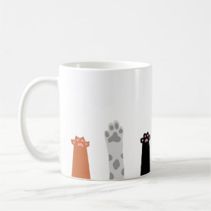 Kawaii Paws Raised  Kaffeetasse