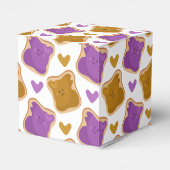 Kawaii PBJ Pattern Geschenkschachtel (Rückseite)