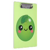 Kawaii Pea Clipboard Klemmbrett (Rechts)